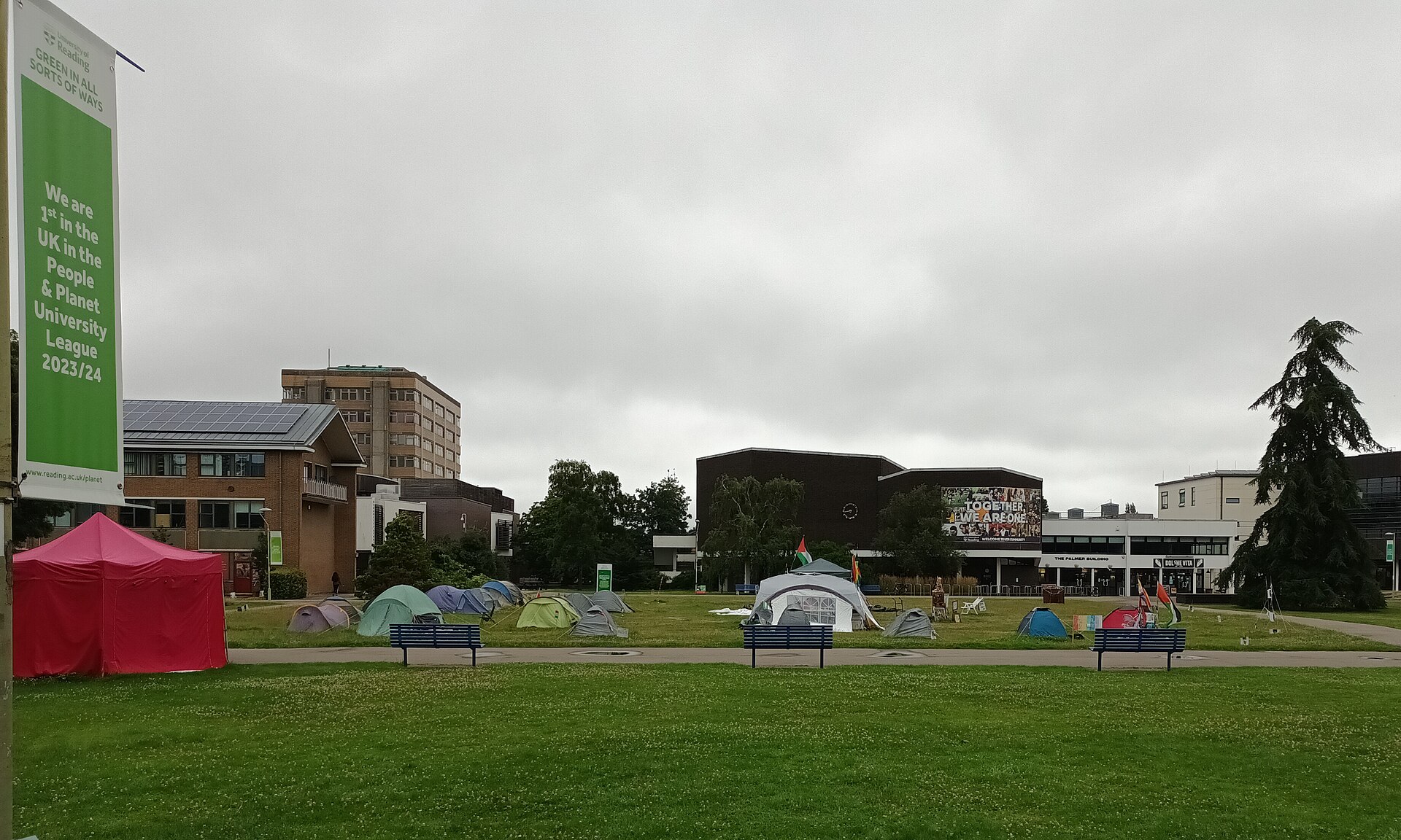 Public university campus in the United States